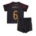 Maillot de foot Allemagne Joshua Kimmich #6 Extérieur vêtements enfant Monde 2022 Manches Courtes (+ pantalon court)